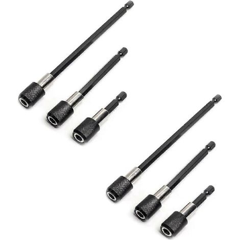 2 jeux de rallonges hexagonales autobloquantes à connexion rapide pour perceuse-visseuse-AquaForge (1/3)