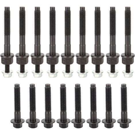 Tuerca de perno del colector de escape (acero inoxidable). Kit de pernos espárragos del colector de escape para 300 V8 5.7L 2005-2008, número OEM 1AEEK00775. (1/5)