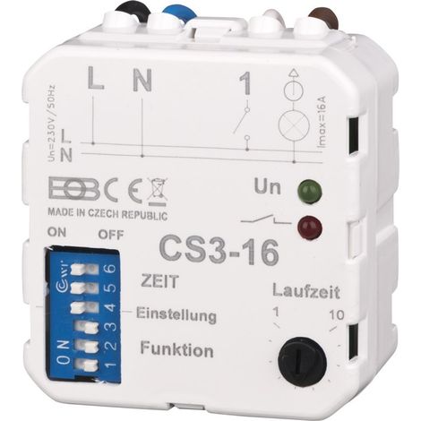 Elektrobock CS3-16 Relè Multifunzione da Incasso (1/4)
