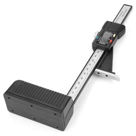 Jauge de Hauteur Numérique Jauge de Hauteur Scriber Plastique 0 150Mm Jauge de Profondeur D'ouverture de Hauteur de Précision Numérique avec Base Magnétique (1/5)