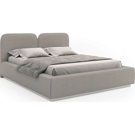 Selsey Comoves – Polsterbett 140x200 mit Chenillebezug, Dunkelbeige