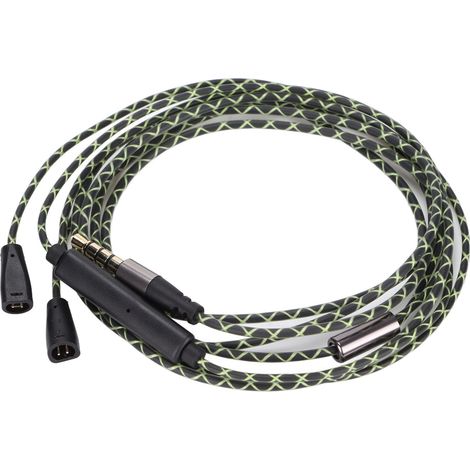 Câble audio pour écouteurs, rallonge de charge avec contrôle du volume et microphone intégré (1/5)