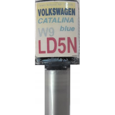 Retoque de pintura azul Catalina para VW LD5N W9 para arañazos. (1/5)