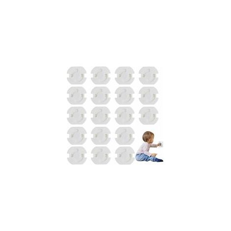 Kindersichere Steckdosenabdeckungen, 18 Stück Baby Steckdosenabdeckungen Drehmechanismus Steckdosenabdeckungen Weiß Baby Steckdosenabdeckungen Baby Steckdosenschutz, zum Schutz der Kindersicherheit, W (1/5)