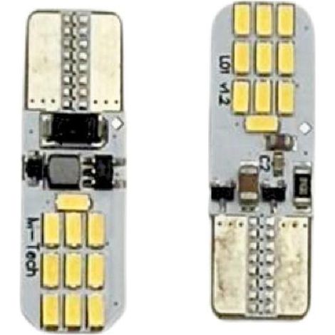 AMPOULES LED X 2 CANBUS - W5W/ T10 1,8W 6000K
