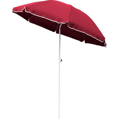 Linder Exclusiv Ombrellone da giardino 200 cm Rosso scuro