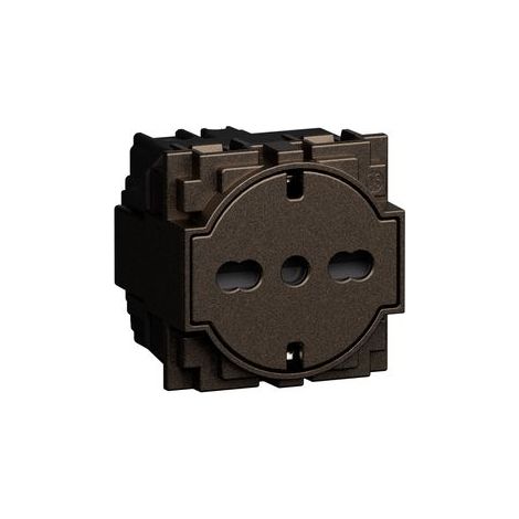 BTICINO KB4140A16F - Presa Living Now P40 Flat 2P+T 16A Bronze