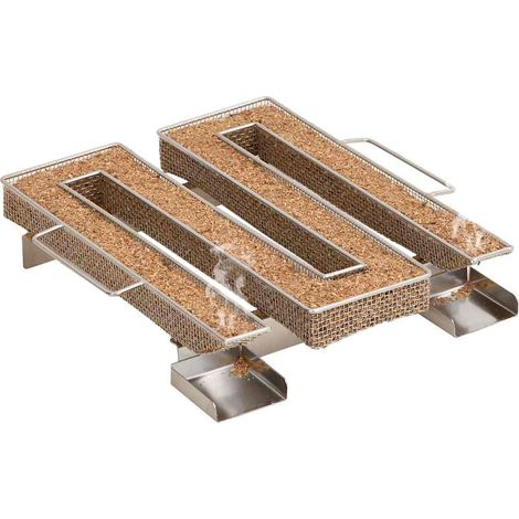 vidaXL Generatore di Fumo Freddo 4 Lati 22,5 cm in Acciaio Inox