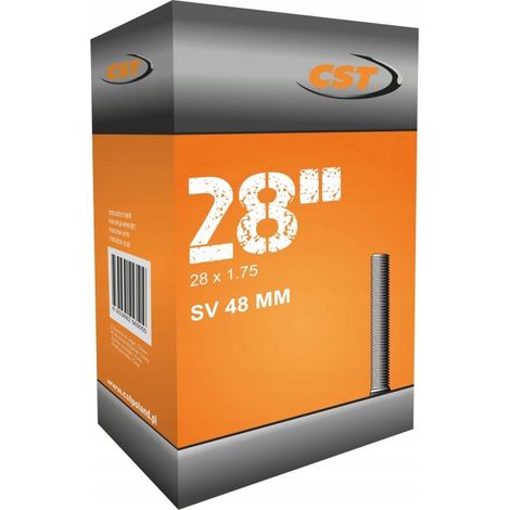 City-Trekking-Fahrradschlauch 28 x 1,75 CST AV 48 47-622 SV (1/3)