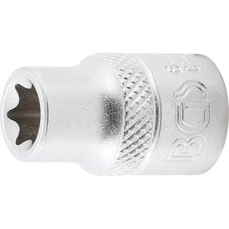 BGS  Vaso  de  impacto  perfil  E  accionamiento  cuadrado  interior  10  mm  (3/8")  SW  E10  -  6410