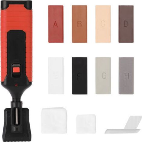 Kit d'outils multifonctions pour la réparation de carrelage en céramique, idéal pour le bricolage à la maison. Pratique et rapide, il permet de combler les rayures et les fissures. (1/5)