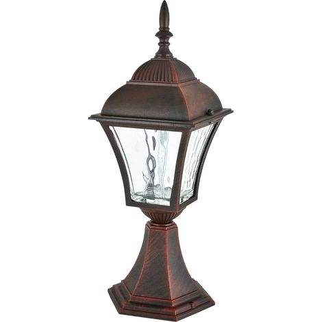 Lampada da esterno bassa LED 6W 3000K Paris Polux rame (1/3)