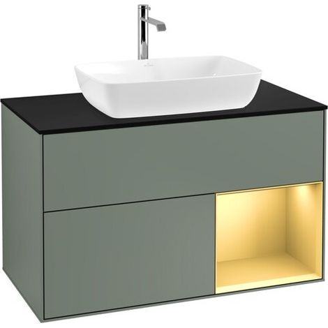 Villeroy & Boch F782HFGM Meuble sous-lavabo Finion F78 (1/2)