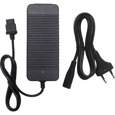 Accessoires pour scooters KQI2/KQI3/53.5V2A : adaptateur chargeur de batterie lithium conforme aux normes américaines, britanniques, européennes et australiennes (norme européenne).