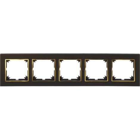 Rahmen elektro-plast santra 4175-47 5-fach ip20 vertikal horizontal
