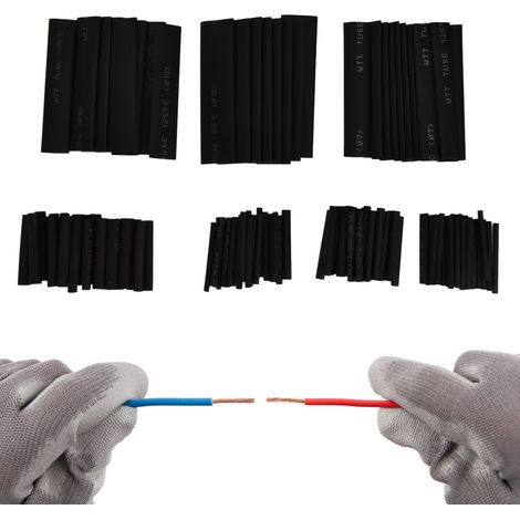 Set mit 127 umweltfreundlichen, wärmeschrumpfenden Isolierschläuchen (1/5)