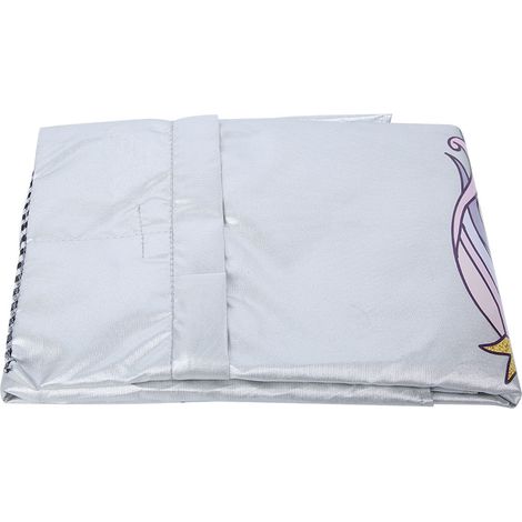 Housse de machine à laver en tissu Oxford à motif dessin, imperméable, à ouverture supérieure et double usage, protection contre la poussière (1/5)