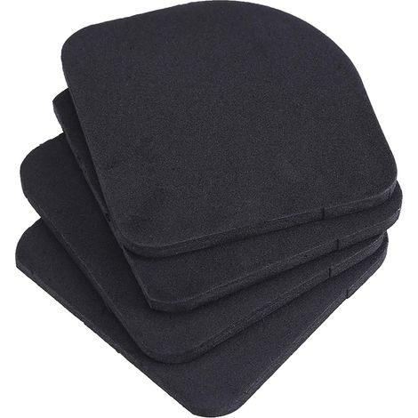 Tampon Anti-Vibration, Machine à Laver Réfrigérateur Tampons Anti-Vibration EVA Tapis pour appareils ménagers Protecteur Anti-Rayures, 4Pcs (1/5)