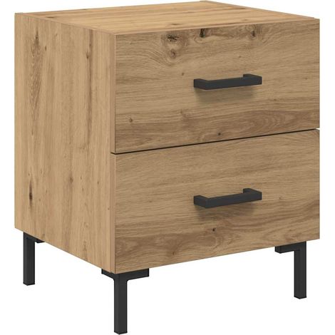 Maison Exclusive - Nachttisch Artisan-Eiche 40 x 35 x 47,5 cm Hol