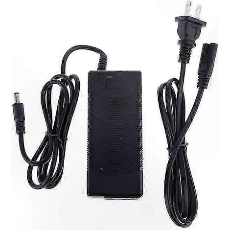Chargeur de batterie lithium-ion 29,4 V 2 A avec adaptateur secteur 100-240 V, prise standard américaine, compatible avec les alimentations pour batteries lithium. (1/5)