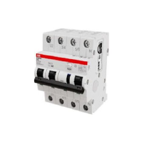 Interruttore Magnetotermico Differenziale 6kA, AC, Curva C, 32A 30mA 3P+N