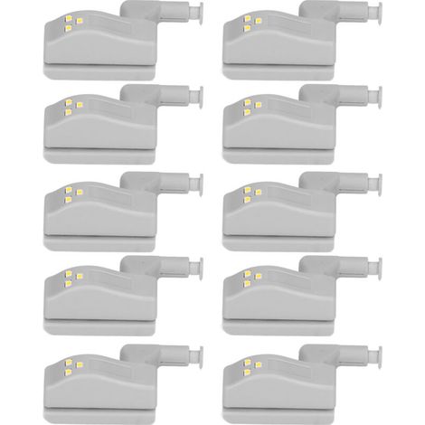 10 LED-Schrankleuchten mit Bewegungsmelder für Kleiderschrank, Ankleidezimmer und Schlafzimmer