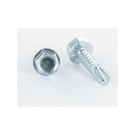 Vis autoperceuse Tête hexagonale TH 6.3X25 Inox AISI 410-30 pièces