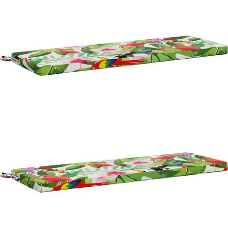 Cuscini per Panchina a 2 Pezzi SOEST 2 pz 100% Poliestere vidaXL (1/5)