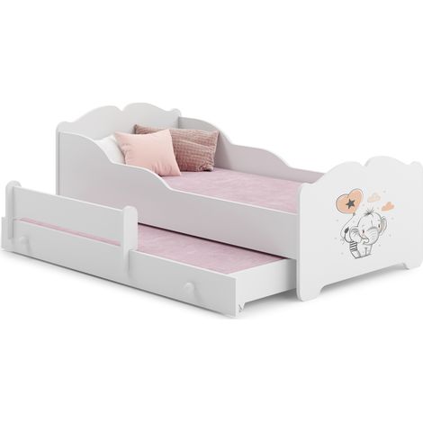 Letto matrimoniale ANNA 160x80 Baby elefante