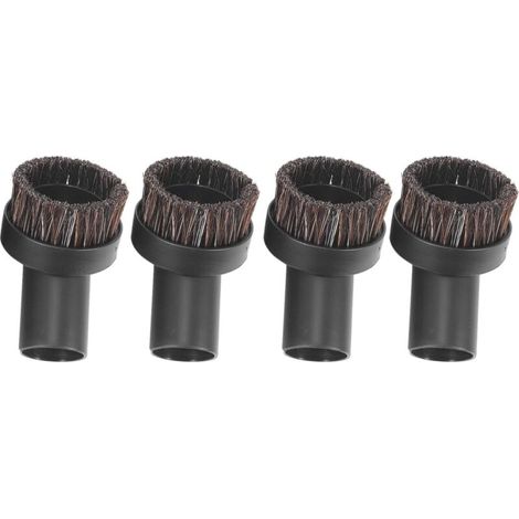 4 PièCes SéRies de Remplacement de Brosse Ronde D'Aspirateur en Poils de CRIN de Cheval, Outils de Nettoyage de Coin/Piste, DiamèTre IntéRieur 32Mm (1/5)