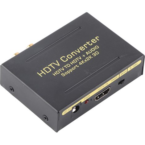 Convertisseur Audio HDMI vers Stéréo R/L + SPDIF, Interface Multimédia 100-240V pour Home Cinéma (1/5)