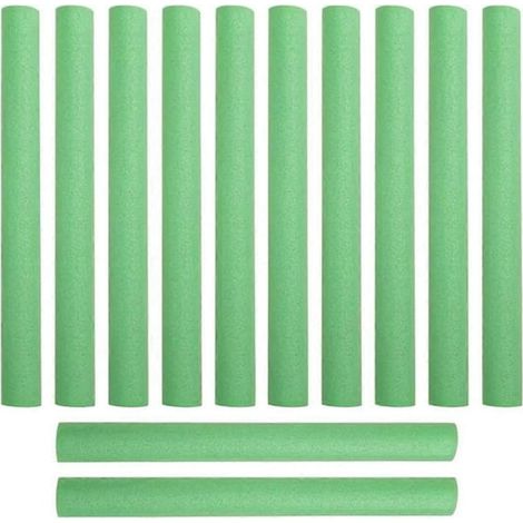 Lot de 8 manchons en mousse pour poteaux de trampoline, protection verte pour barres de sécurité, housses rembourrées 10mm, accessoires de sécurité extérieur (1/5)