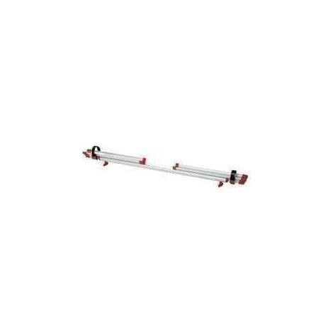 Rail télescopique pour porte-vélos – Extension 93 à 158 cm – Livré avec 2 sangles Quick Safe – Accessoires pour caravane et camping-car – Fiamma