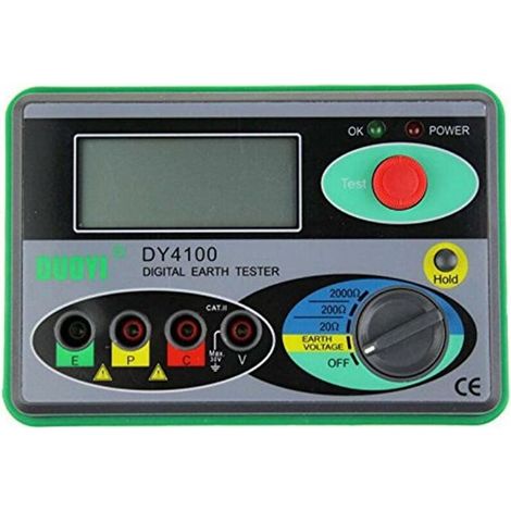 New DY4100 Digital Earth Soil Resistance Measuring Device Digital Earth Tester