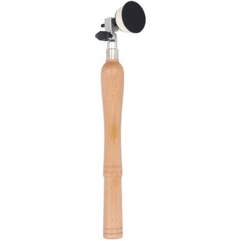 Kit de ponceuse à main pour bol, manche en bois, avec 50 disques de ponçage (1 po et 2 po) et tampons de ponçage. (1/5)