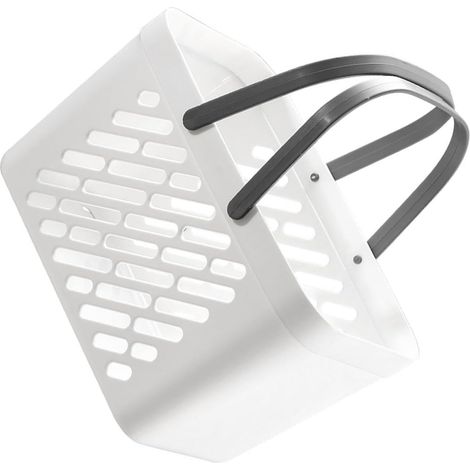 Shower Basket with Double Handles Perforated Design for (1/5)