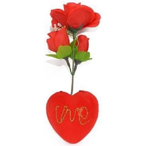 Rosa Rossa Artificial With Heart Box For San Valentino 3 Mod Ass (1/4)