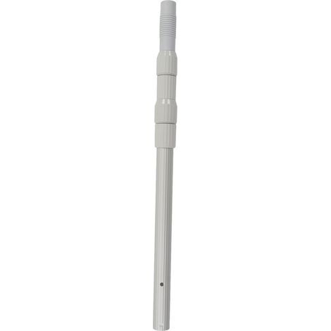 Teleskopstange für Poolreiniger, verstärkter Griff aus Aluminiumlegierung, Fischernetz, 120 cm Rettungsstange ohne Aufhängeloch, 62 cm/2,4 Zoll (1/5)