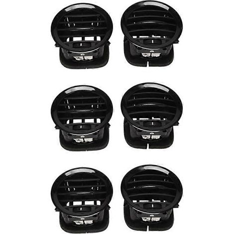 6-teiliges Set Lüftungsgitter für Heizung/Klimaanlage im Fahrzeuginnenraum für Vauxhall Opel ADAM/CORSA D MK3 (1/5)