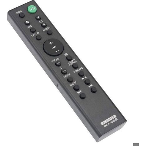 Télécommande - RMT-AH103U - Pour Barre De Son Sony HT-CT80 SACT80 - Noir - 1 Pièce (1/5)