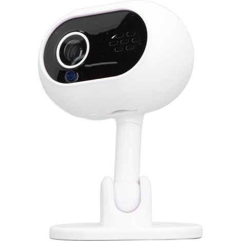 Caméra de Surveillance Connectée WiFi 1080P Full HD Vision de Nuit Détection de Mouvements Communication Bidirectionnelle Compacte Intérieure (1/5)