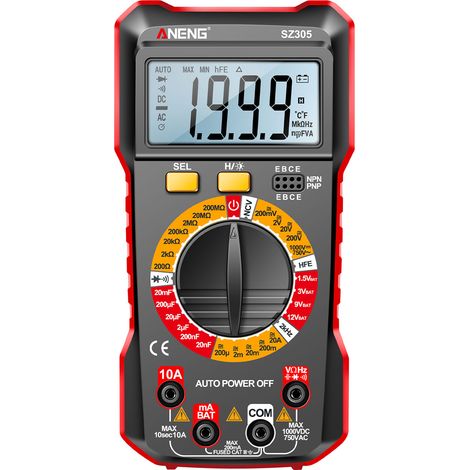SZ305 Multimeter, professionelles Kondensatorprüfgerät, schnelle und genaue Messung.