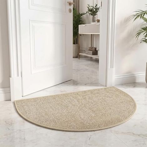 Paillasson Semi-Circulaire pour L'intérieur 50 X 80 cm, Antidérapant (1/3)