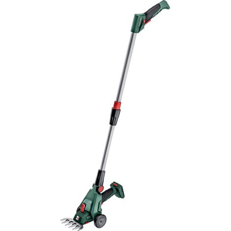 Metabo – Cisaille à gazon et à buissons sans fil 12V – Lames découpées au laser – Changement rapide sans outil – Poignée caoutchoutée (1/7)