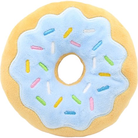 3 peluches en forme de donut, jouets à l'herbe à chat, coussins interactifs pour chatons, cadeaux pour chats (1/5)