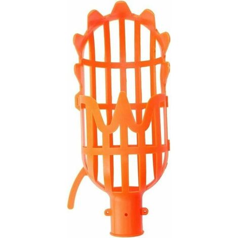 Cueille Fruit En Plastique Cueill De Fruit Ramassage Panier Avec Griffe Outil Jardinage Récolte Pour Pomme Poire Peach Cerise Orange 20 X 8 (1/5)