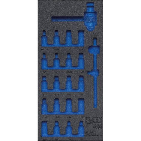 Insert de Servante d Atelier 1/3 Vide - 194 x 37 x 410 mm - Compatible Art. 4094 - Organisation et Praticité - D-Work