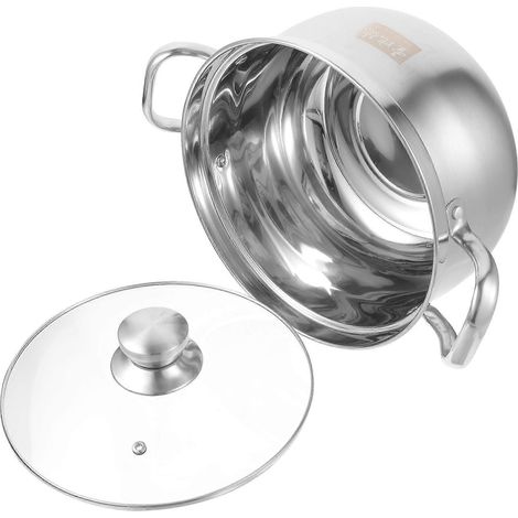Casserole à lait multifonction en acier inoxydable, compatible avec la cuisine et adaptée à la maison (1/5)