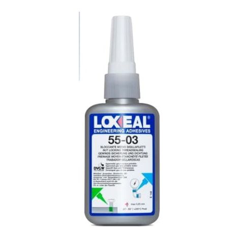 Fijador de roscas adhesivo anaeróbico Loxeal 55-03, 50 ml