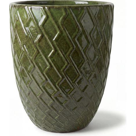 Vaso ZEUS 30x44cm verde intenso